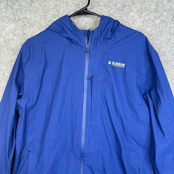 Duluth Alaskan Hardgear Thorne Bay Rain Jacket Blue Men’s Medium Pertex - Picture 2 of 8